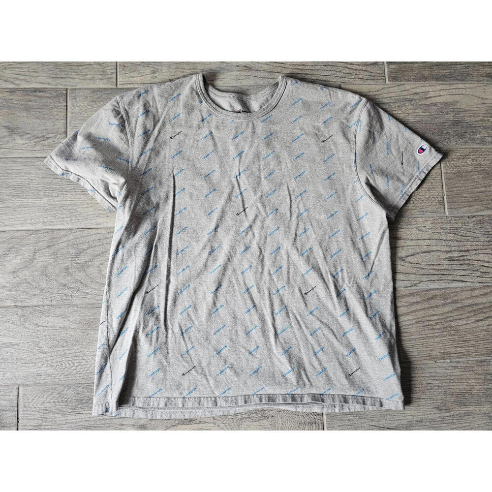 Women's Champion Athleticwear Short Sleeve Graphic Logo T Shirt Size 2XL
